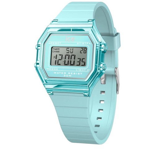 Uhr ice digital retro sky - ice,