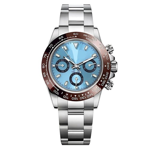 Korvitex ice blue dial brown - blue,